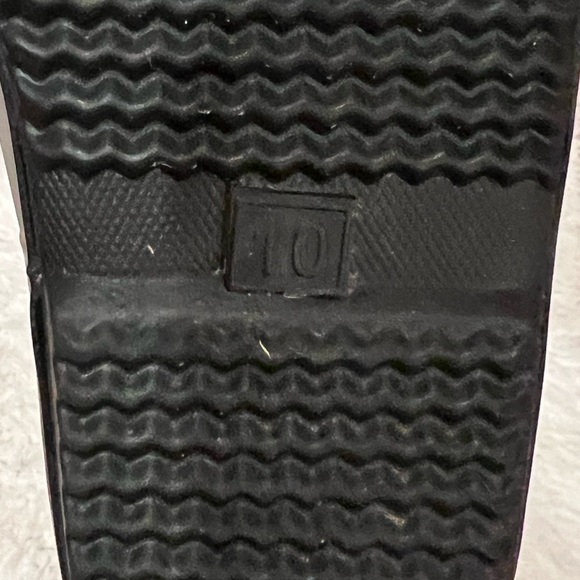 Size 10 - Toddler -Sparkle in Black Rain Boots - Picture 3 of 3